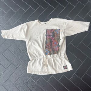 Vintage Harley-Davidson Cinch Waist Sweatshirt Tee | Lee USA | S